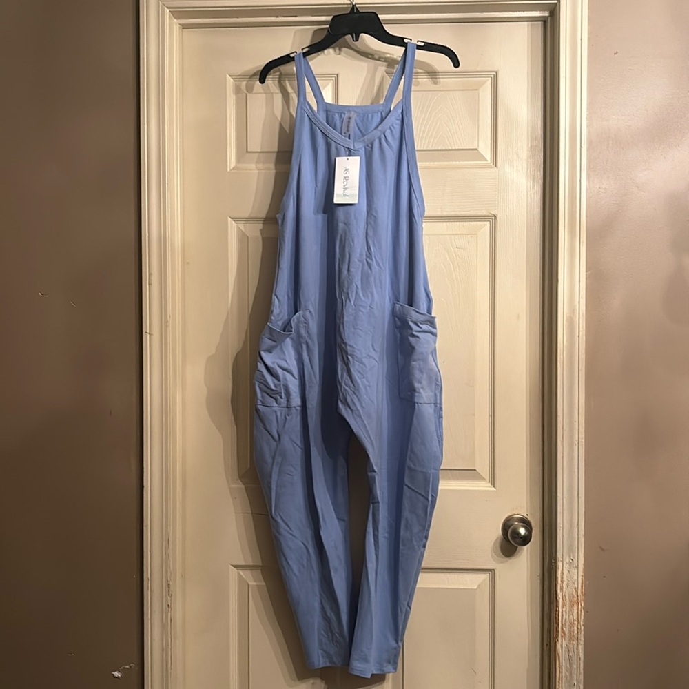 Altar'd State Light Blue Jumpsuit